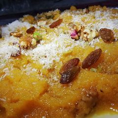 A picture of Shadiyon wala soji ka Halwa.