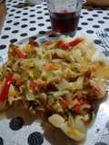 Almejas a la verdurita