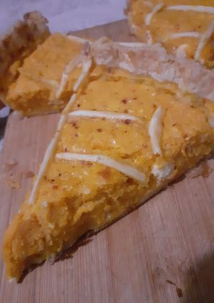 Una foto de Tarta de calabacín