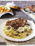 Nasi Kebuli + Paha Kambing Panggang
