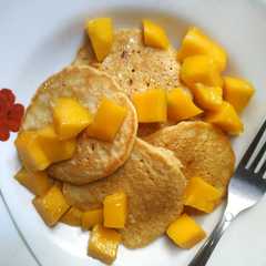 A picture of Super Simple & Fluffy Oatmeal Pancake.