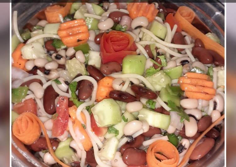 Steps to Make Any-night-of-the-week Mix Bean Tamarind Salad