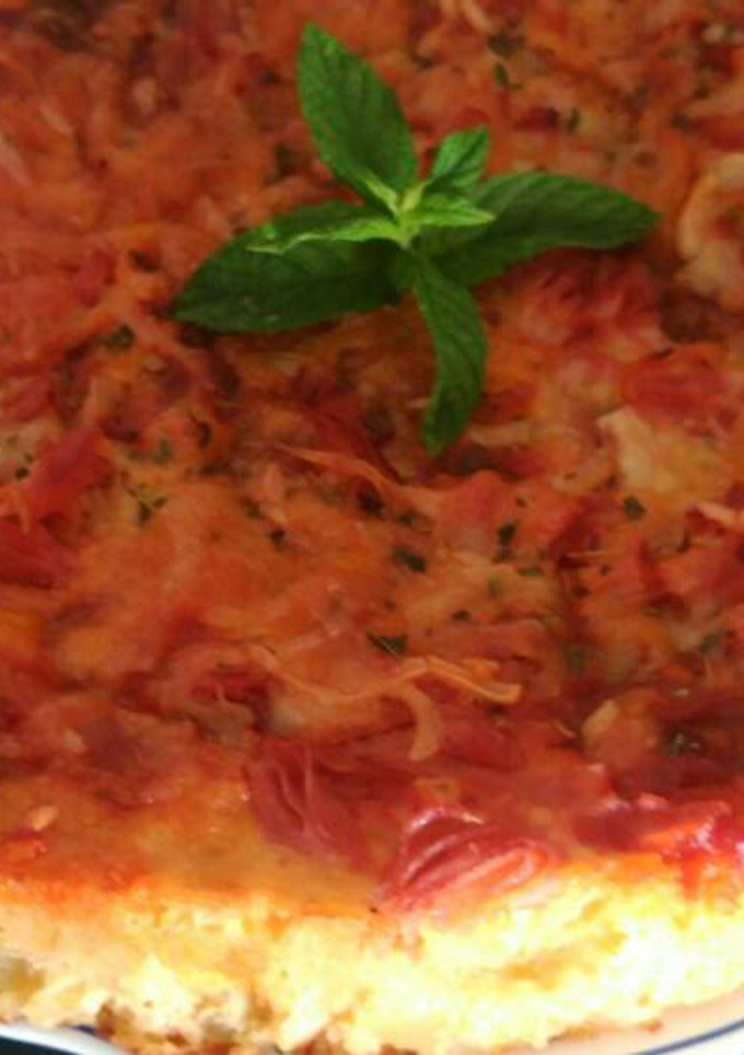 Una foto de Tortipizza. En Thermomix