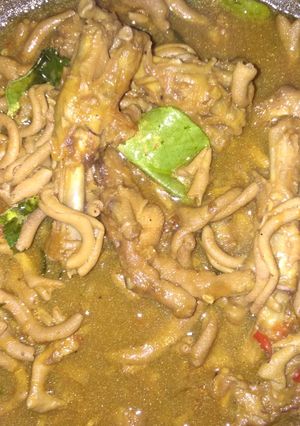 Foto resep Ceker usus bumbu kecap
