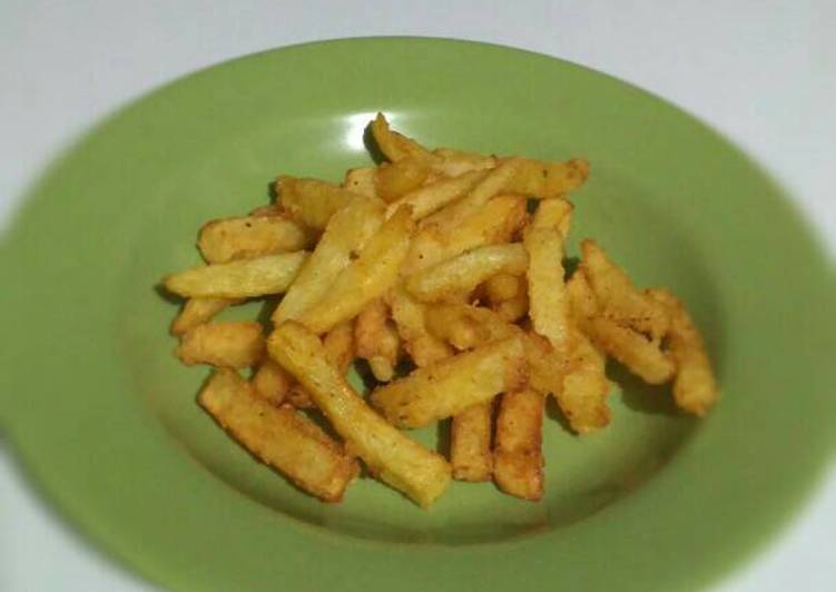 10#Kentang Goreng Crispy