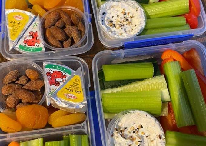 Easiest Way to Prepare Homemade Healthy Snack Boxes (Meal Prep Idea)