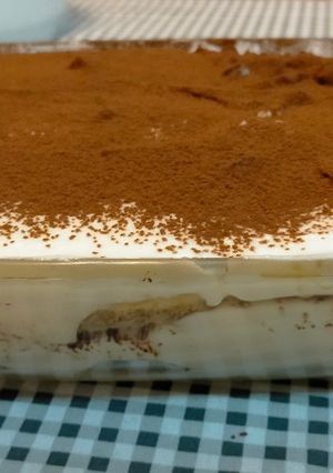 Una foto de Tiramisú con quequitos