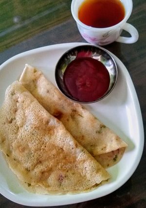 A picture of Rava Dosa.