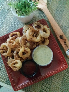 A picture of Onion rings.