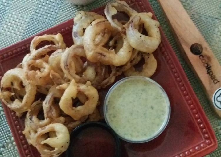 Recipe of Super Quick Homemade Onion rings