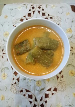 Foto resep Sayur terong bumbu kacang