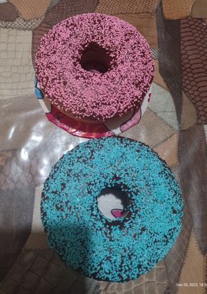 Una foto de Donas gigantes!🍩