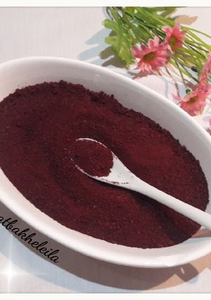 عکسی از دستور پودر لبو