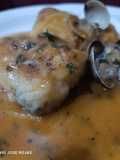 Merluza con romesco