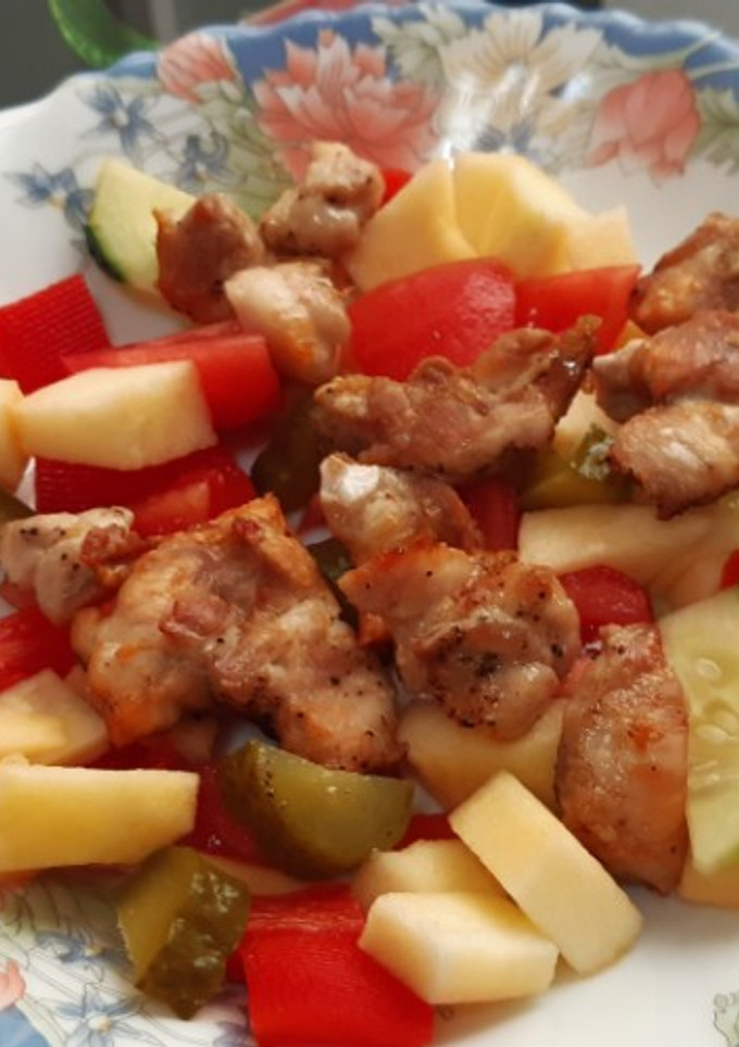 Una foto de Ensalada en honor a Roko