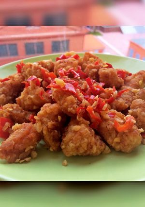 Foto resep Ayam Cabai Garam