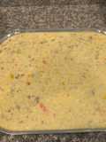 Crab and Sausage Cornbread Dressing
