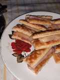 Fosforitos con jamón y queso