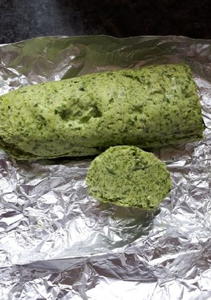 Medvehagymás fűszervaj recept fotója