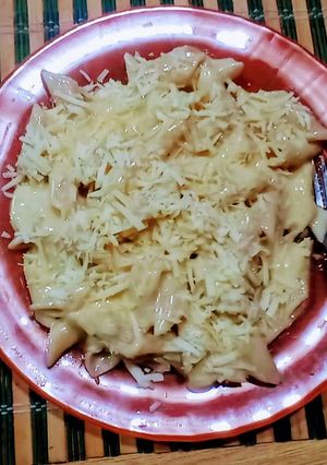 Una foto de Mis macarrones con cheddar