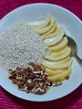 Bowl de guayaba con amaranto y nueces