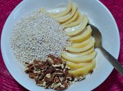 Una foto de yogurt de amaranto