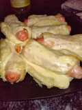 Salchichitas con queso