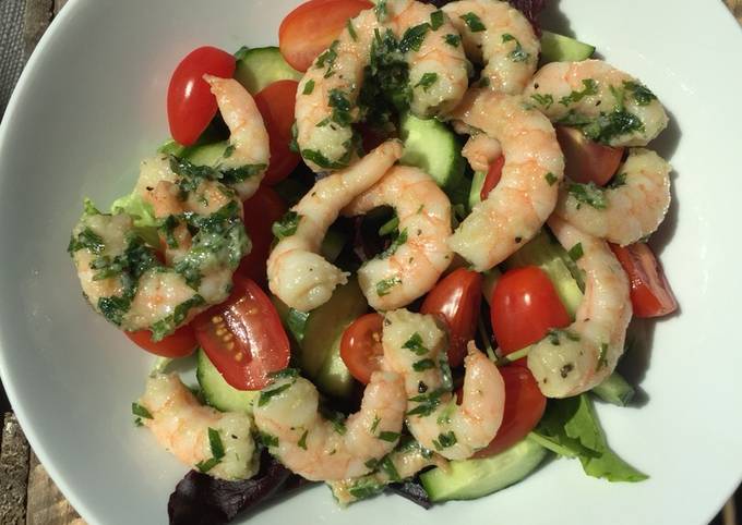 Step-by-Step Guide to Make Homemade Quick prawn salad