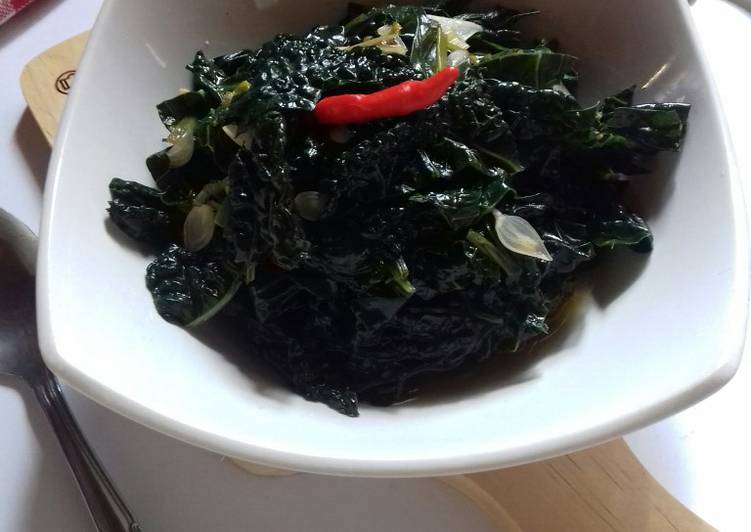 Tumis Sayur Kale Sederhana