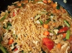 Foto resep Mie Tek Tek Kuah ala Abang - abang