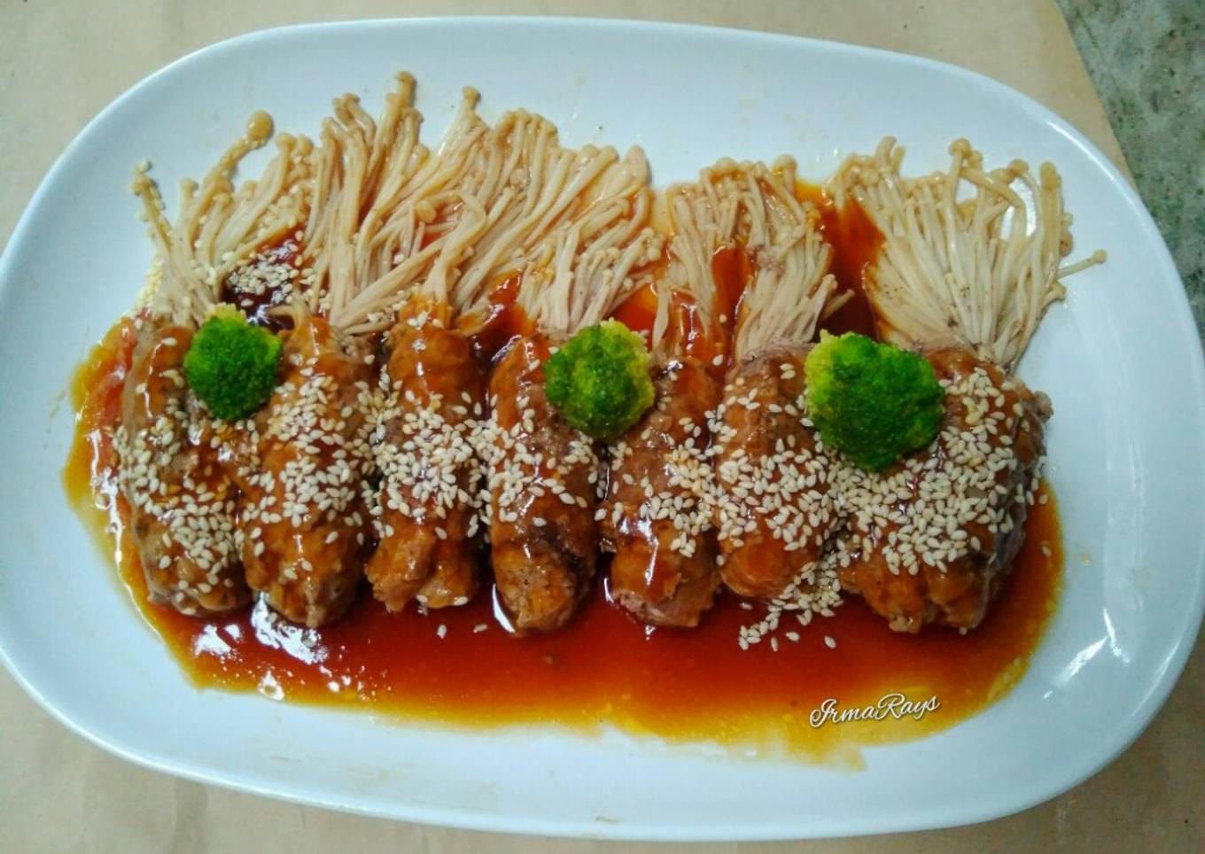 Enoki Beef Roll