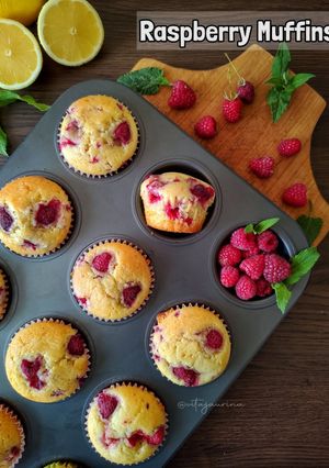 Foto resep Raspberry Muffins