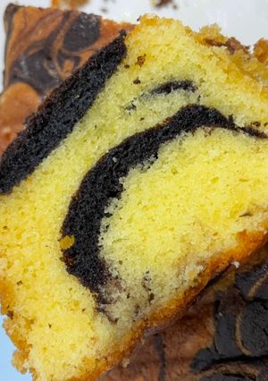 Foto resep Marmer cake basah