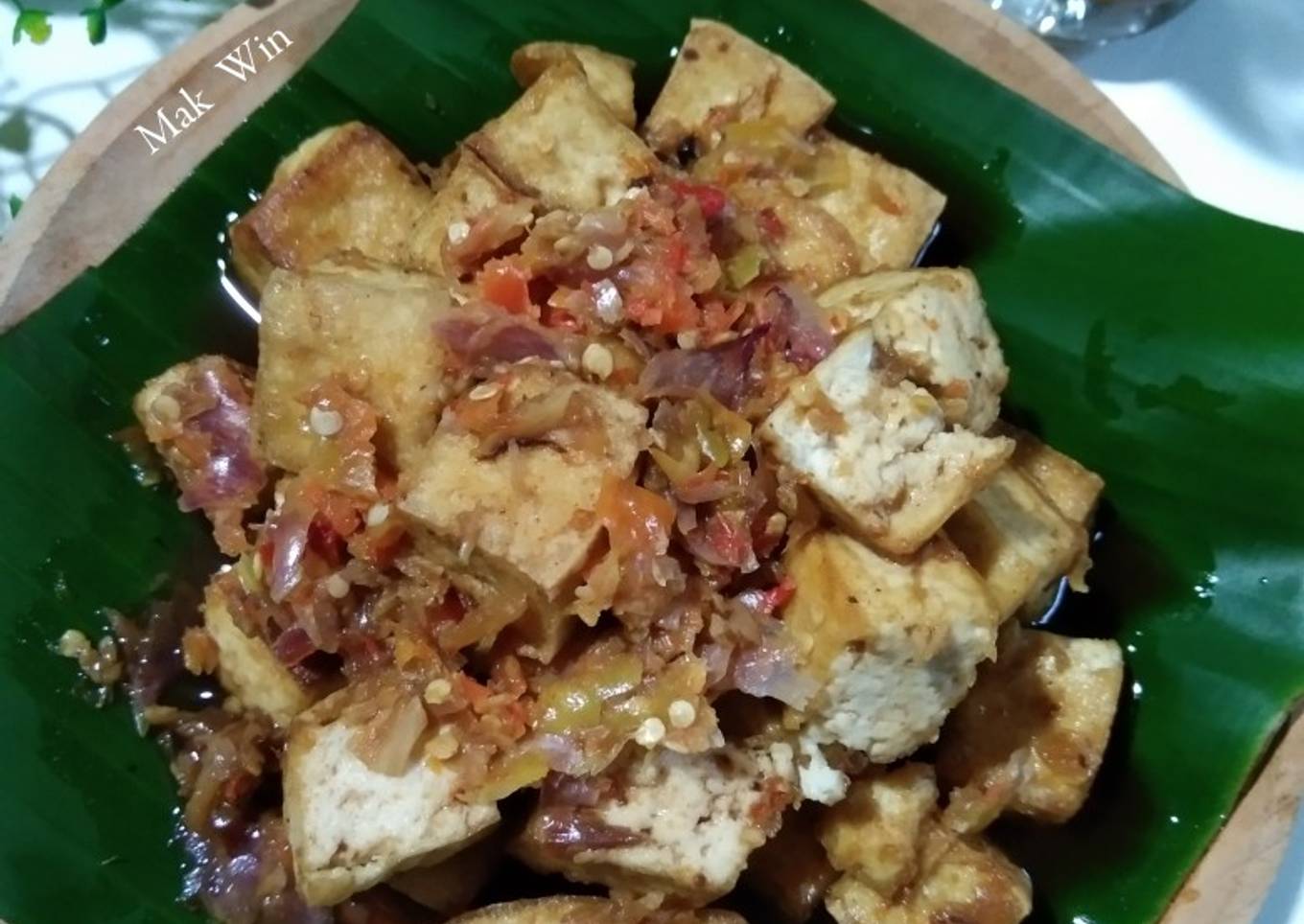 Tahu gejrot kecap