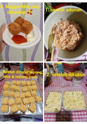 Foto resep Nugget Mie Praktis
