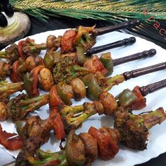 A picture of Rosted broccoli tikka.