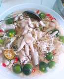 Chân gà ngâm sả tắc