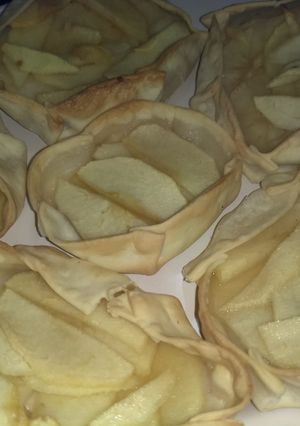 Una foto de Tartitas de manzana