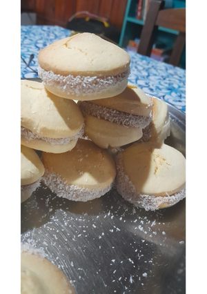 Una foto de Alfajores de maicena