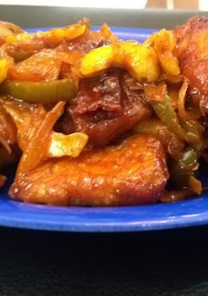 A picture of Dragon Paneer.
