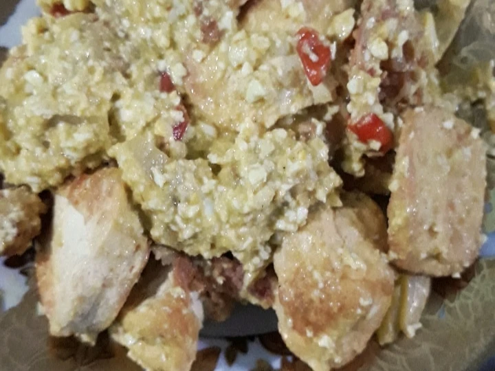 Cara Gampang Membikin Resep Tofu Udang Saus Telur Asin yang Sempurna Anti Ribet, Uenak Banget