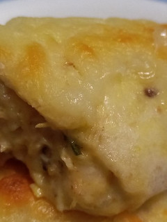 Una foto de Rollitos de pollo cremoso