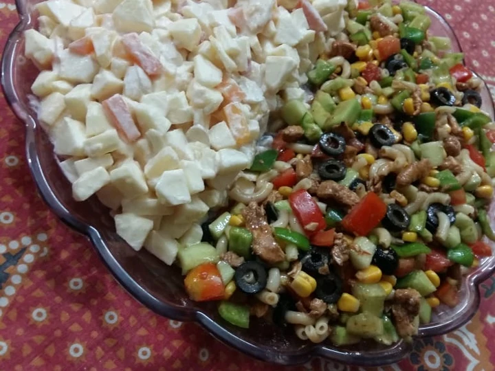Easy Way Make Recipe Russian N italian Salad that is Delicious, Appealing}