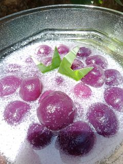 Foto resep Bubur Ubi Ungu