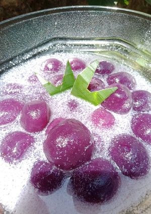 Foto resep Bubur Ubi Ungu