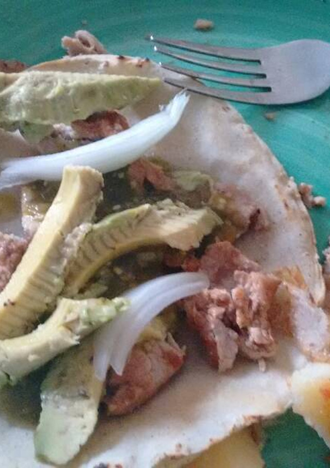 Una foto de Tacos de carne de res. ॐ