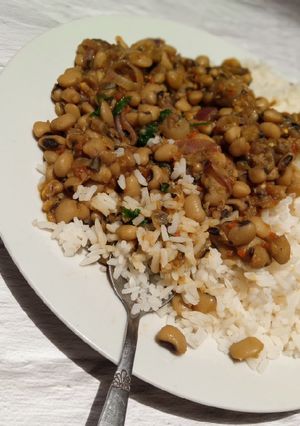 A picture of Beans sauce.