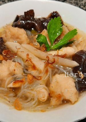 Foto resep Soup Tekwan Palembang