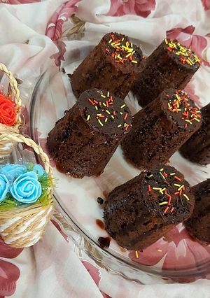 عکسی از دستور کاپ کیک بدون فر و همزن 😋