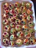 Mini tarte cu fructe 🥧🥝🍇🍑